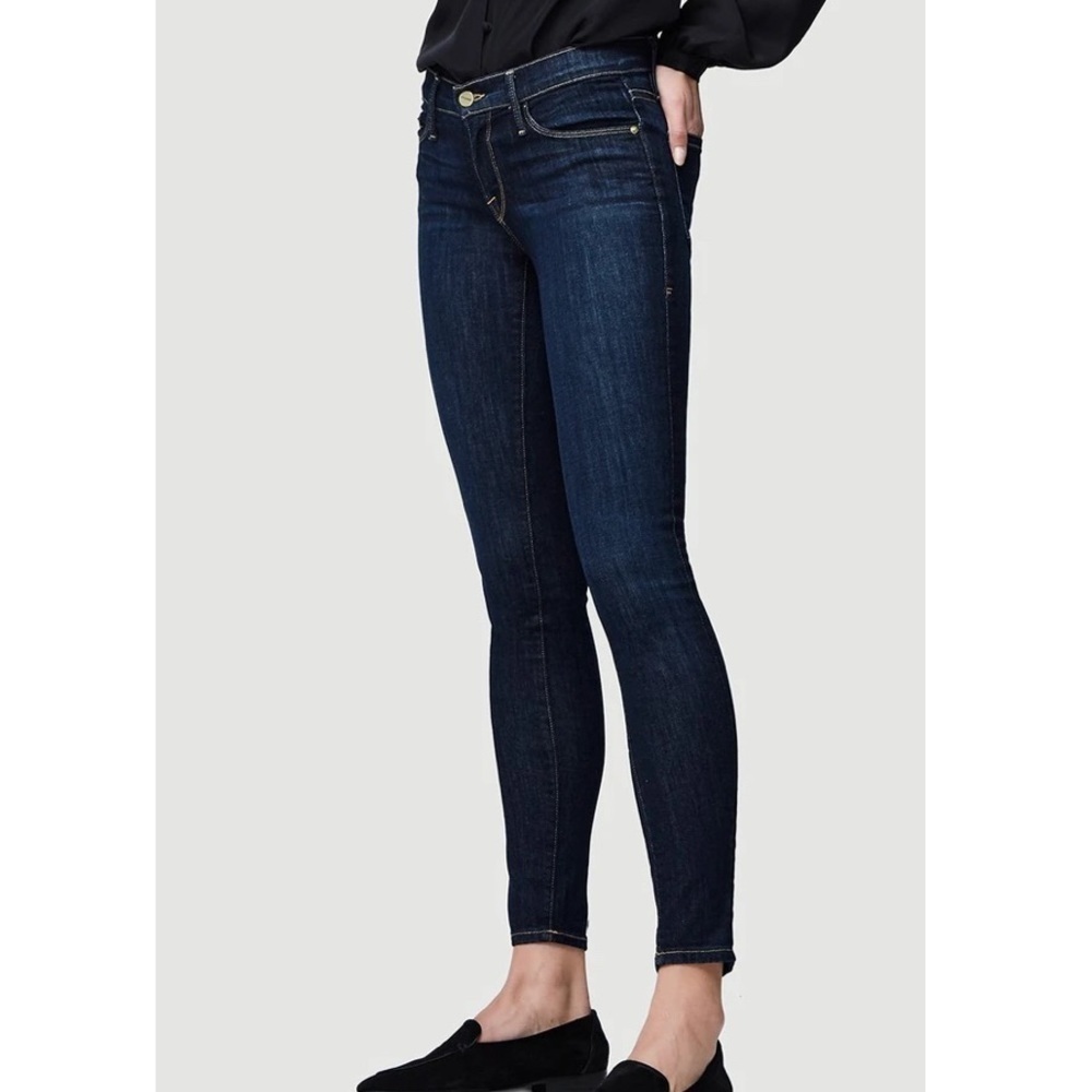 Frame Le Skinny De Jeanne in Queens Way blue 28